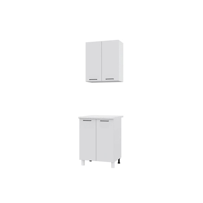 Кухонный гарнитур Trend 600, 60х60см, МДФ, белый эмалит - фото 1906438396