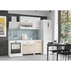 Кухонный гарнитур Trend 1200, 60х120см, ЛДСП, сонома-белый - Фото 2