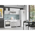 Кухонный гарнитур Trend 1200, 60х120см, ЛДСП, белый-бетон - Фото 2