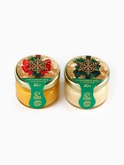 Подарочный набор новогодний «С Новым годом»: чай, мёд кремовый, шоколад - Фото 3