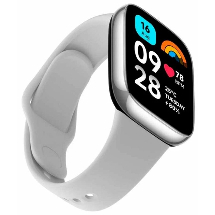 Смарт-часы Xiaomi Redmi Watch 3 Active, 1.83", TFT, сенсор, GPS, замер SpO2, 289 мАч, серые - фото 51473312