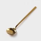 Кофейная пара «Любовь», 3 предмета: кружка 200 мл, блюдце d=20 см, ложка h=14 см, керамика, цвет голубой - Фото 4