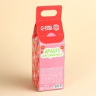 Леденцы с мялкой-антистресс «Как обычно всё клубнично», 24 г ( 3 шт. х 8 г). - фото 23043515