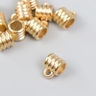 Подвеска "Бейл" золото 0,9х1,2 см (комплект 10 шт) - фото 24159535