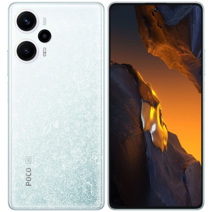 Смартфон Xiaomi POCO F5 RU, 6.67'', 12 Гб, 256 Гб, 64 Мп, 16 Мп, 5000 мАч, белый - Фото 1