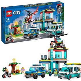 Конструктор Lego «Штаб аварийных транспортных средств» 60371