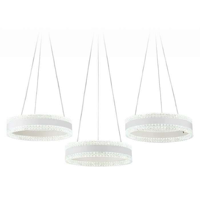 Управляемый подвесной светодиодный светильник Ambrella light, Original, FA6206, 3хLED, 122 Вт, 9150Lum, 3000-6400К, цвет белый - Фото 1