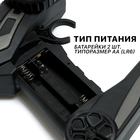 Джип «Вездеход», работает от аккумулятора, радиоуправление, дым, элементы из металла, чёрный - Фото 6