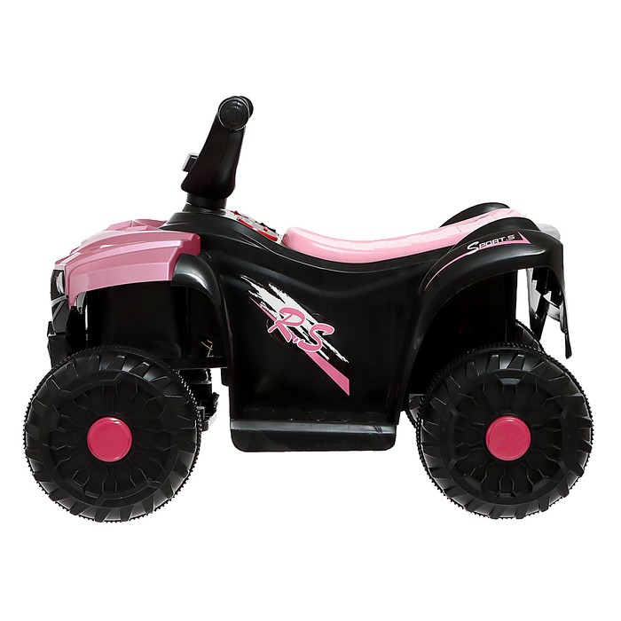 Электромобиль «Квадроцикл», свет, AUX, розовый - фото 1907885294
