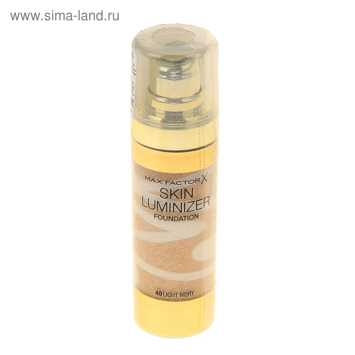 Тональная основа Max Factor Skin luminizer, тон 40, Light ivory - Фото 1