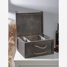 УЦЕНКА Ящик для хранения вина «Карибы», 34,5×27×18,3 см, на 6 бутылок 10133287