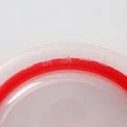 УЦЕНКА Набор салатников керамических с вакуумными крышками «Ромбики», 3 предмета: 300/550/900 мл, белая - Фото 5