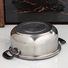 УЦЕНКА Кастрюля из нержавеющей стали Promo, 1,7 л, 20×8 см, с крышкой - Фото 3