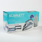 Утюг Scarlett SC-1337S, 2400 Вт, керамическая подошва, паровой удар, бело-фиолетовый - Фото 5