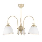 Люстра "Дэфия" 3хЕ27 40Вт золото 57х57х40 см BayerLux - фото 23161414