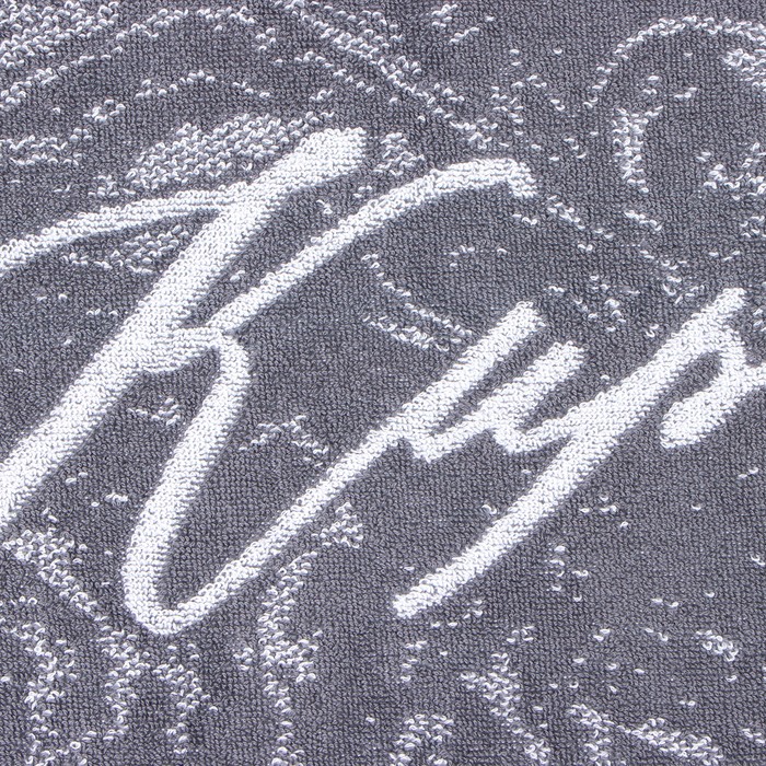 Полотенце махровое Этель "Кирилл" серый, 50х90см, 100% хлопок, 420гр/м2 - фото 1894679682