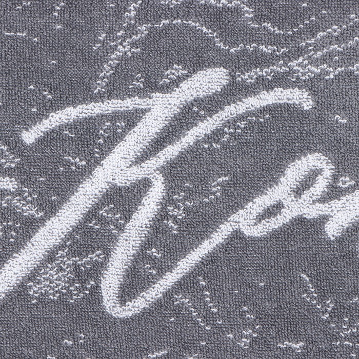 Полотенце махровое Этель "Константин" серый, 50х90см, 100% хлопок, 420гр/м2 - фото 1910822490