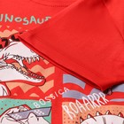 Футболка для мальчика, цвет красный, рост 122 см - фото 24544810