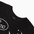 Футболка для мальчика, цвет черный, рост 104 см - фото 34403471