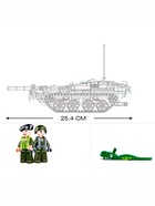 Конструктор Sluban «Модельки. Шведский танк STRV103», 692 детали - Фото 2