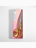 Ножницы закройные TEIRA, скошенное лезвие, 10", 25 см, цвет золотой - Фото 4