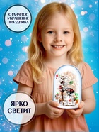 Конструктор «Новогодние истории», гирлянда, на батарейках, 628 деталей - Фото 4