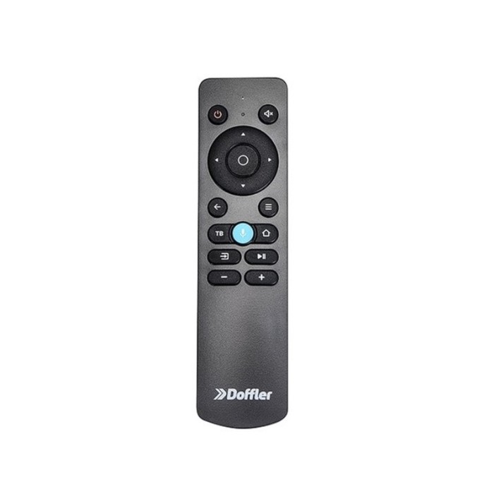 Телевизор Doffler 43KUS65, 43", 1920x1080, DVB-T2/C/S2, HDMI 3, USB 2, Smart TV, чёрный
