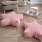 Декоративная подушка «Старс», размер 55х55х12 см, цвет светло-розовый - Фото 3