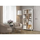 Стеллаж ASTI, 800х296х1817, Белый/Дуб сонома - фото 23053325