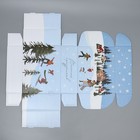 Коробка складная «Снежный город », 27 х 21 х 9 см, Новый год - Фото 8