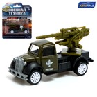 Машинка металлическая «Военная техника», инерция, 1:64, цвет МИКС, на блистере - Фото 1