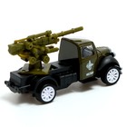 Машина металлическая «Военная техника», инерция, 1:64, цвет МИКС, на блистере - Фото 3
