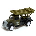 Машинка металлическая «Военная техника», инерция, 1:64, цвет МИКС, на блистере - Фото 5