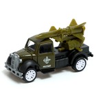 Машинка металлическая «Военная техника», инерция, 1:64, цвет МИКС, на блистере - Фото 6