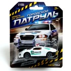 Машина металлическая «Патруль», инерция, 1:64, МИКС - фото 24202188