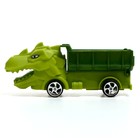 Набор грузовиков «Парк животных. Динозавры», инерция, МИКС - фото 7824894