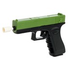 Пистолет «Глок», стреляет мягкими и гелевыми пулями, цвет МИКС - фото 7825034