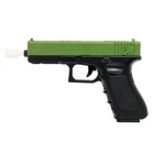 Пистолет «Глок», стреляет мягкими и гелевыми пулями, цвет МИКС - фото 7825035