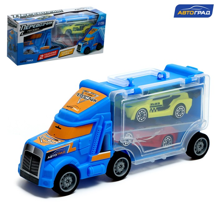 Грузовик «Перевозчик», 2 машины, цвет МИКС