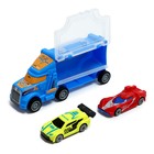 Грузовик «Перевозчик», 2 машины, цвет МИКС - Фото 4