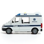 Микроавтобус «Полиция», 1:16, свет, звук, инерция - фото 4109655