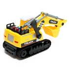 Экскаватор «Строитель», 1:16, свет, звук, инерция - фото 23095776