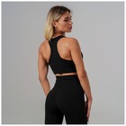 Топ на широких бретелях ONLYTOP, р. М, цвет чёрный - фото 24320181