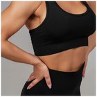 Топ на широких бретелях ONLYTOP, р. М, цвет чёрный - фото 24320183