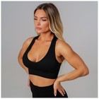 Топ спортивный ONLYTOP, р. L, цвет чёрный - Фото 9