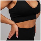 Топ спортивный ONLYTOP, р. L, цвет чёрный - Фото 10