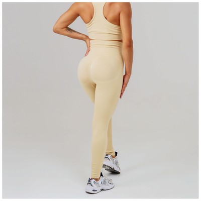 Легинсы женские спортивные ONLYTOP, размер 46 (L), цвет молочный