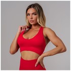 Топ спортивный ONLYTOP, р. М, цвет красный - Фото 7