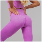 Легинсы спортивные женские ONLYTOP, размер L, розовые - Фото 2