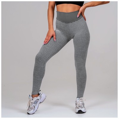 Легинсы спортивные ONLYTOP, р. L, цвет серый